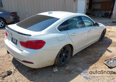 2018 BMW 430I Gran Coupe z USA, uszkodzony, nr VIN WBA4J1C51JBG78449